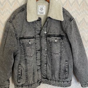 ASOS denim and lined jacket